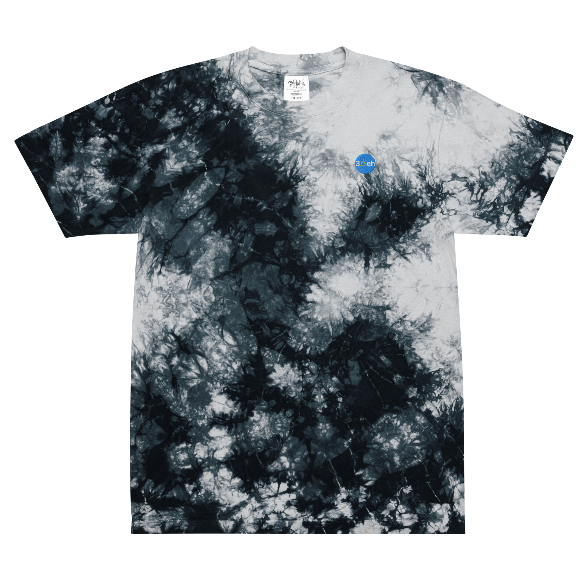 30eh logo | Oversized tie-dye t-shirt