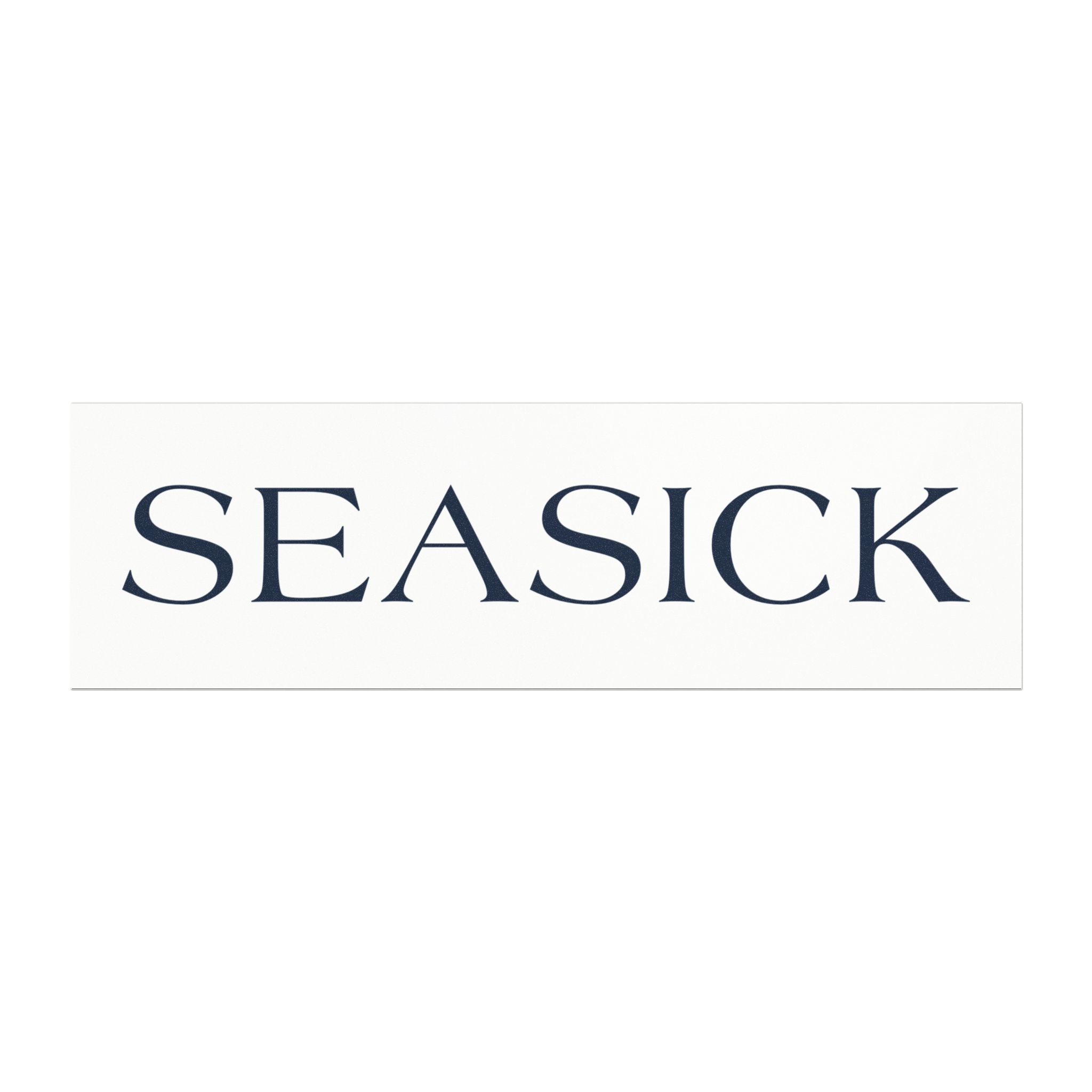 Seasick || Car Magnet
